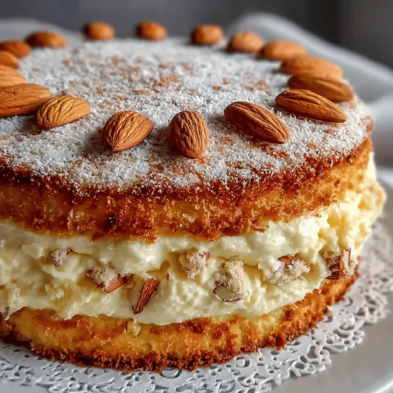 Almond Mascarpone Torte