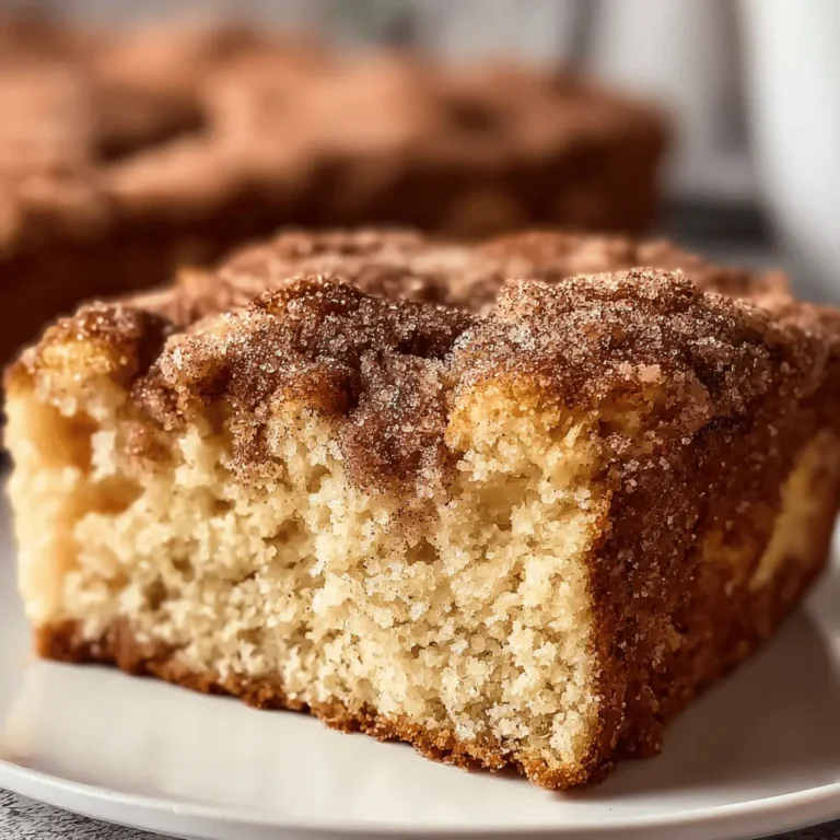 Amish Cinnamon Sugar Coffee Cake