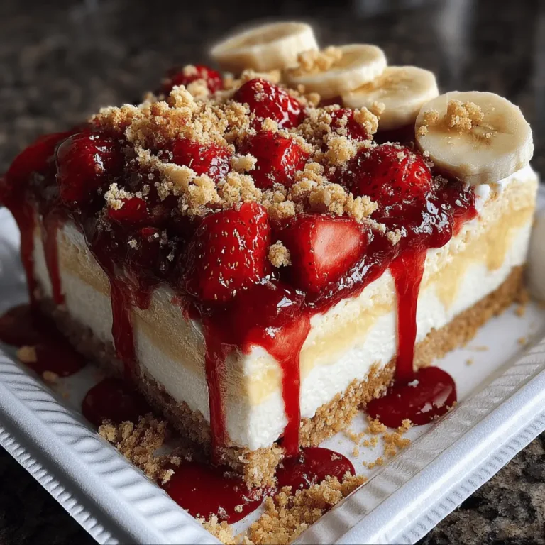 Strawberry Crunch Cheesecake & Banana Pudding Cheesecake