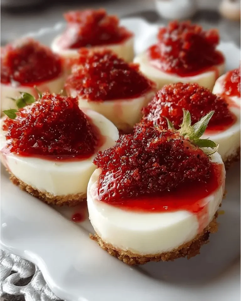 Cheesecake Deviled Strawberries