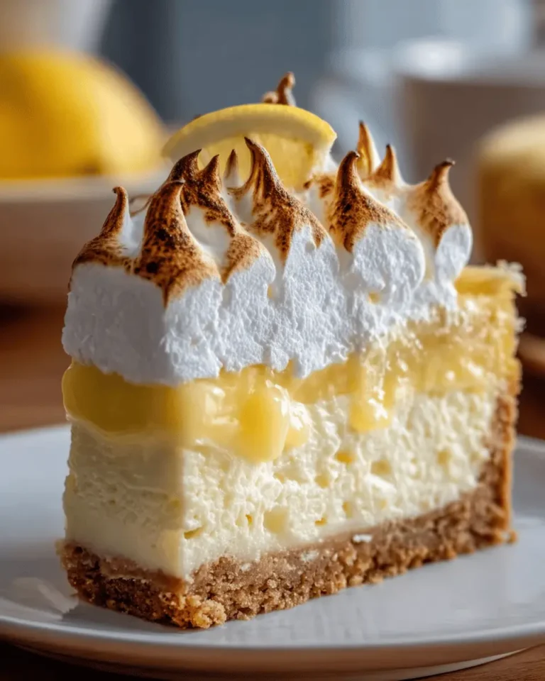 Lemon Meringue Cheesecake