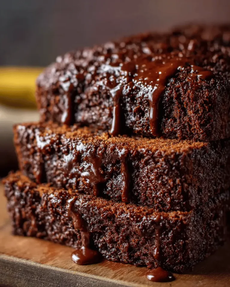Super Moist Chocolate Banana Bread
