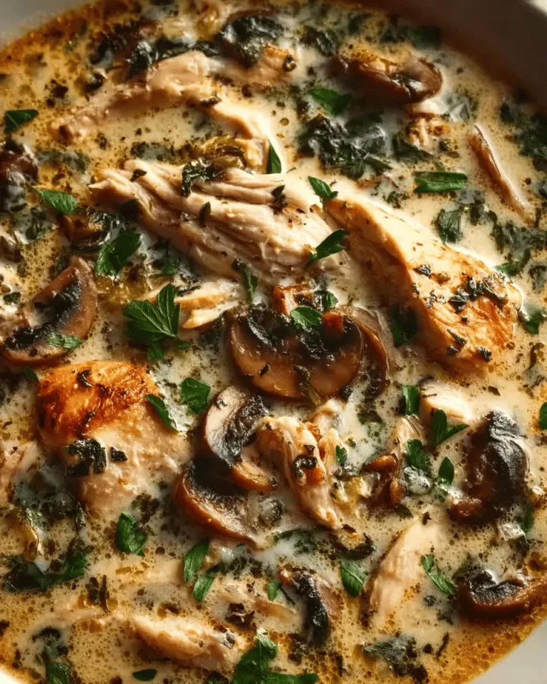 Rotisserie Chicken Mushroom Soup
