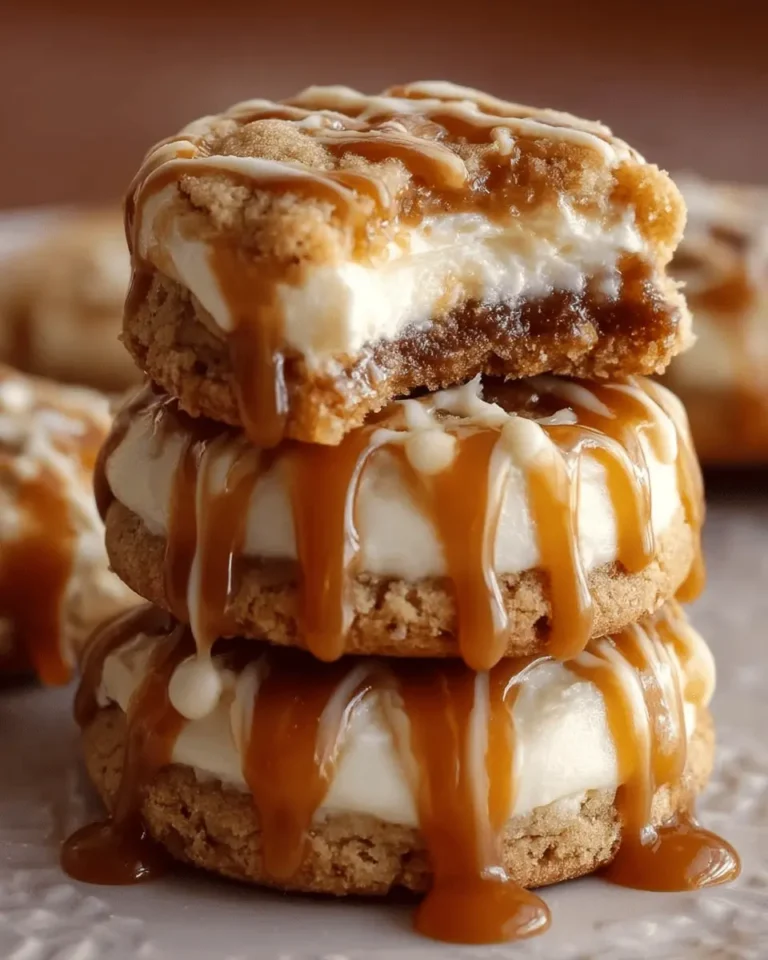 Caramel Cheesecake Cookies