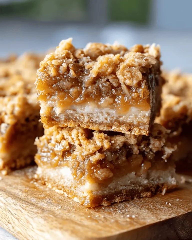 Apple Crisp Bars