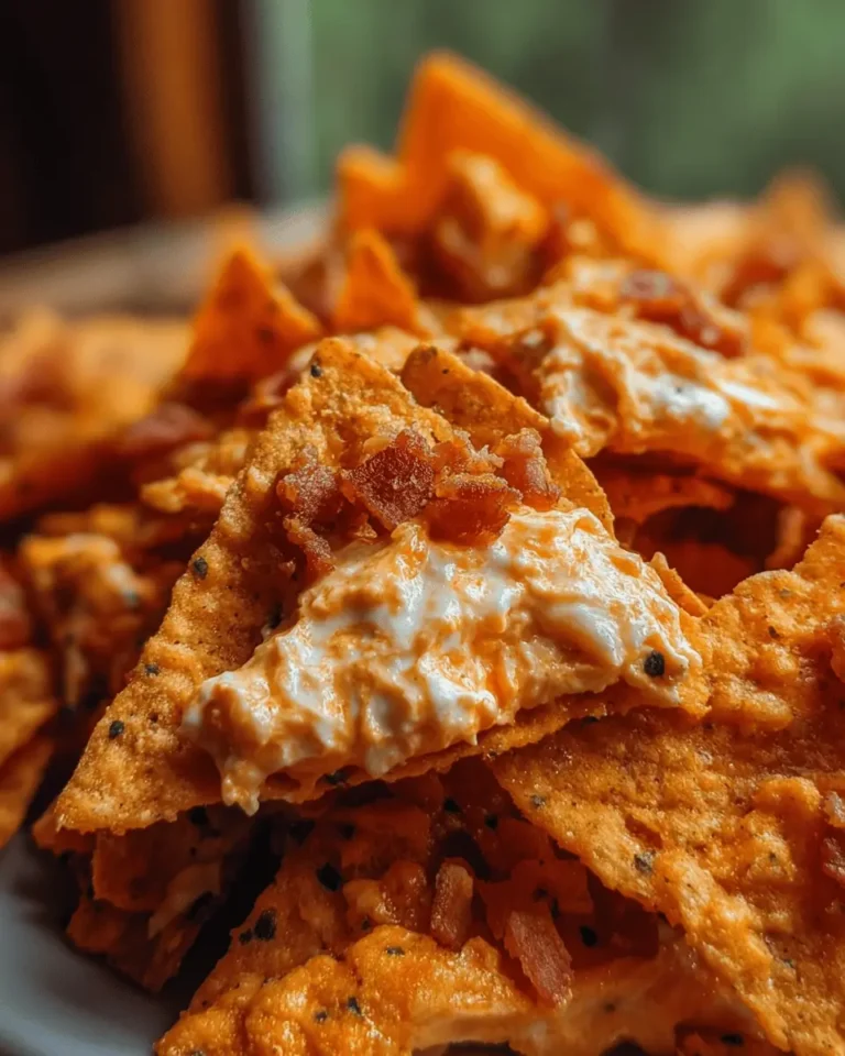 Cream Cheese and Turkey Bacon Stuffed Doritos