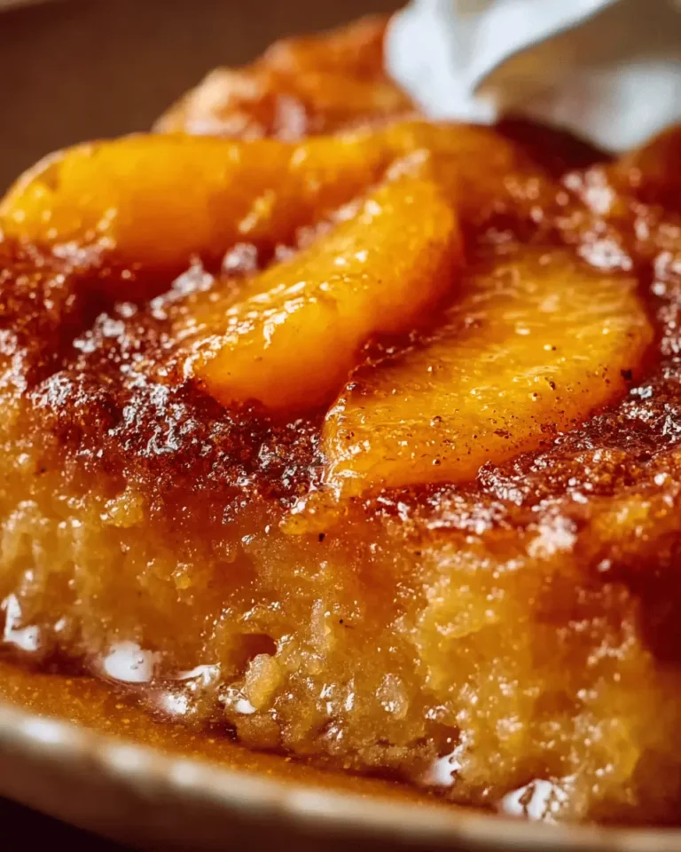 Tennessee Peach Pudding