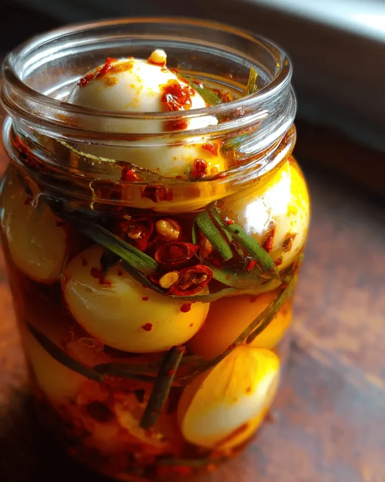 Zesty Spicy Pickled Egg