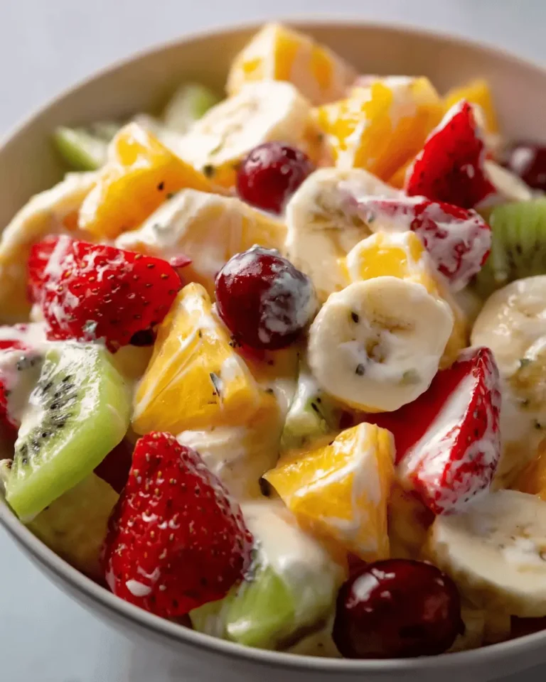 Creamy Fruit Salad Recipe