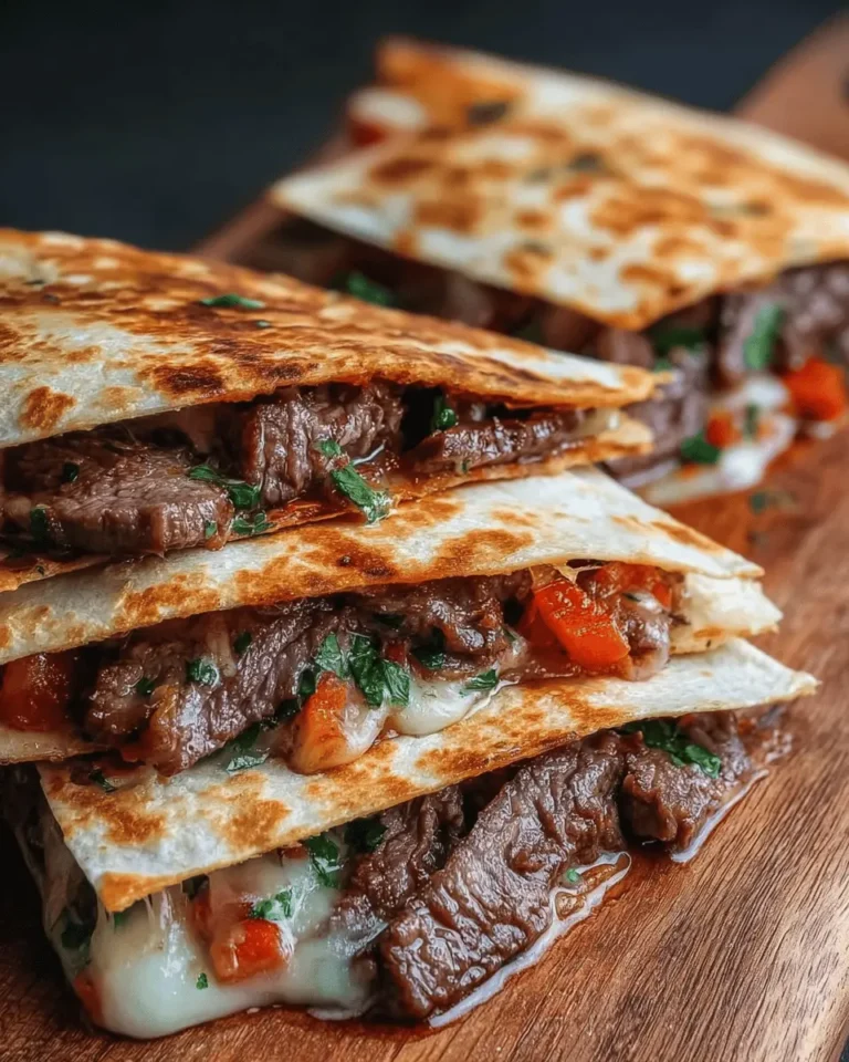 Steak & Cheese Quesadillas
