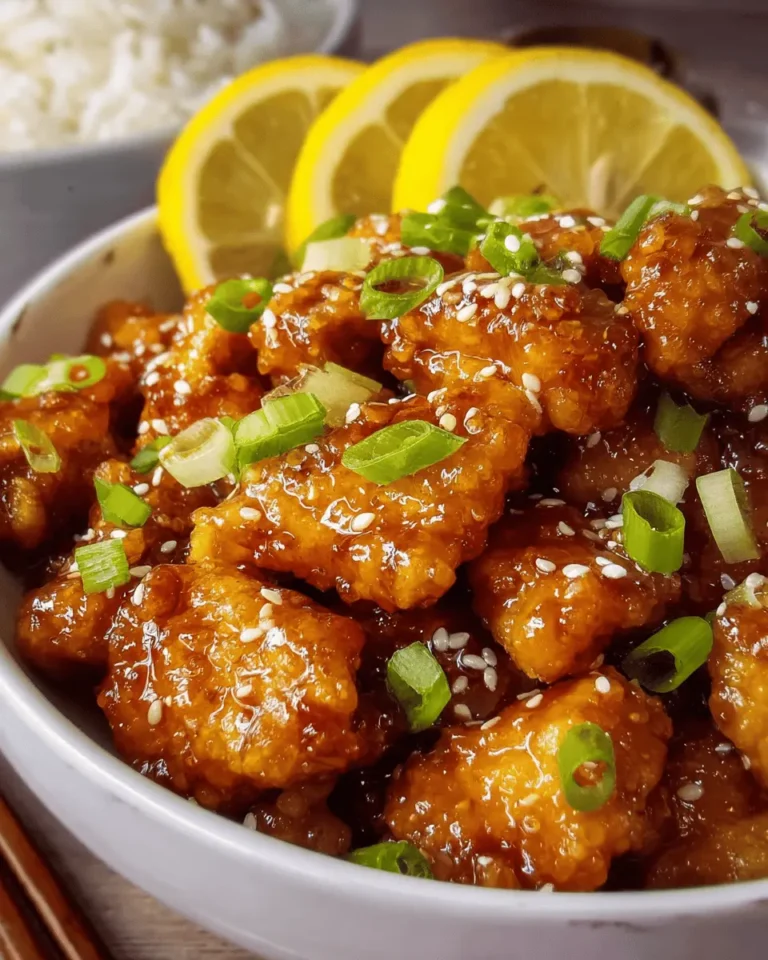 Chinese Lemon Chicken