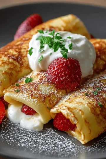 Keto Cream Cheese Blintz