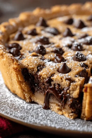 Chocolate Chip Cookie Pie