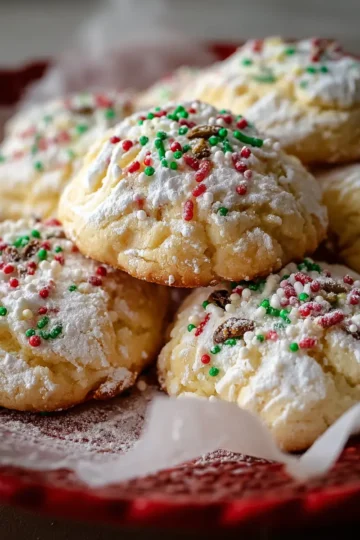 Italian Ricotta Christmas Cookies