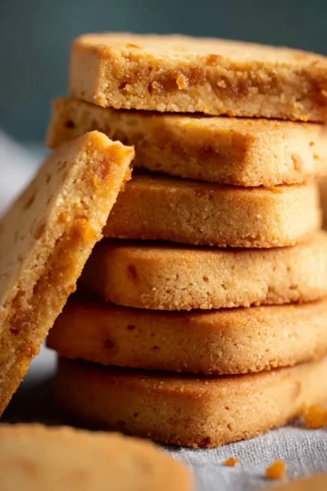 Butterscotch Shortbread Cookies
