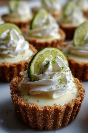 Heavenly No‑Bake Mini Key Lime Pies
