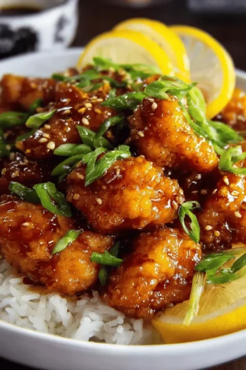 Chinese Lemon Chicken
