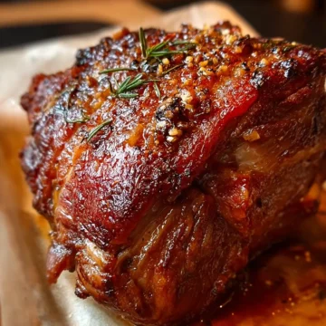 Beef‑Based “German‑Style Knuckle”