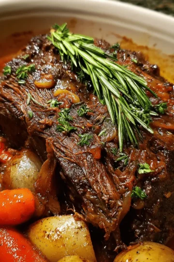 Italian Pot Roast (Stracotto)