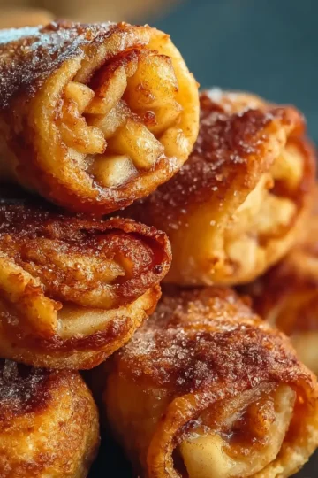 Fried Apple Rolls