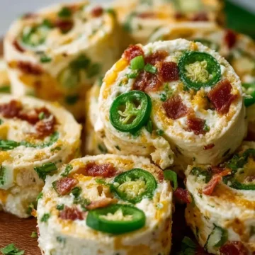No-Bake Jalapeño Popper Pinwheels