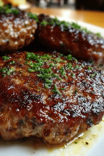 Poor Man’s Steak” (Budget Beef Patties)