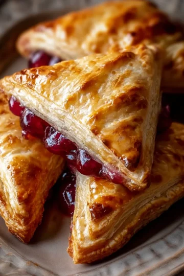Homemade Cherry Turnovers