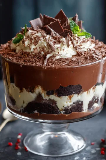 Decadent Chocolate Cheesecake Trifle