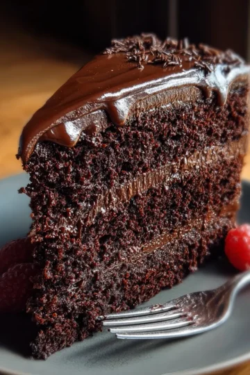 Ultra Moist & Ultra Pudgy Chocolate Cake