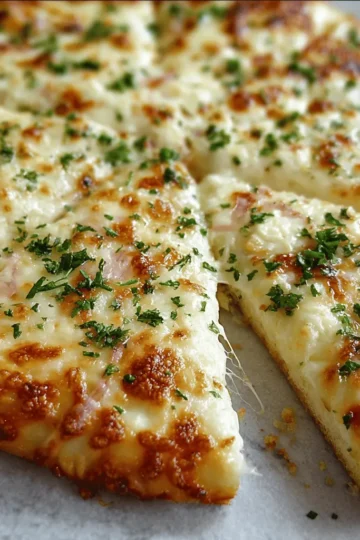 White Pizza (Classic Garlic & Cheese)