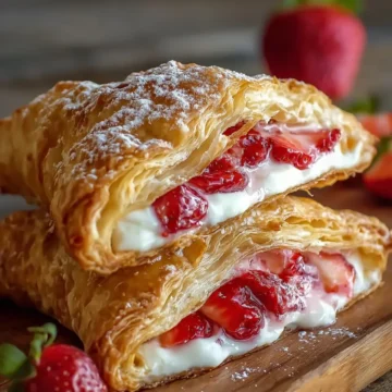 Strawberry Cheesecake Turnovers