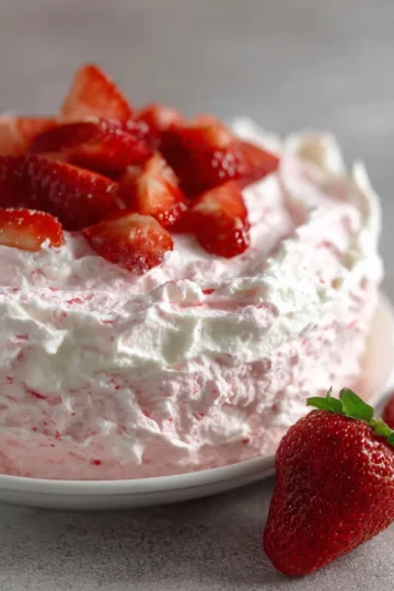 Strawberry Double Trouble Cheesecake Fluff