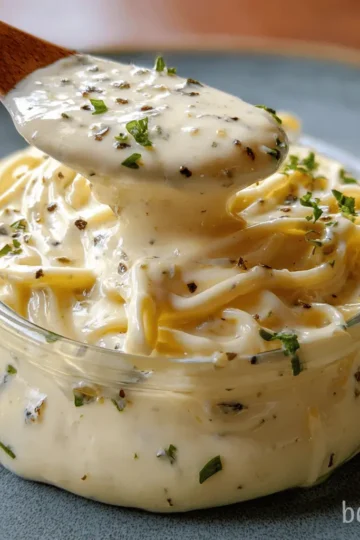 Homemade Alfredo Sauce