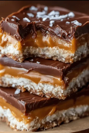 Homemade Milky Way Bars