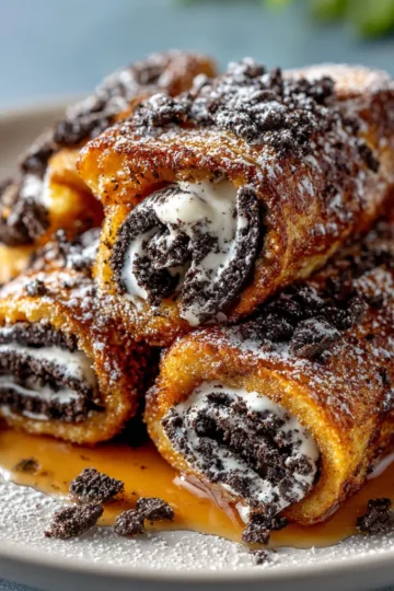 Oreo French Toast Rollups
