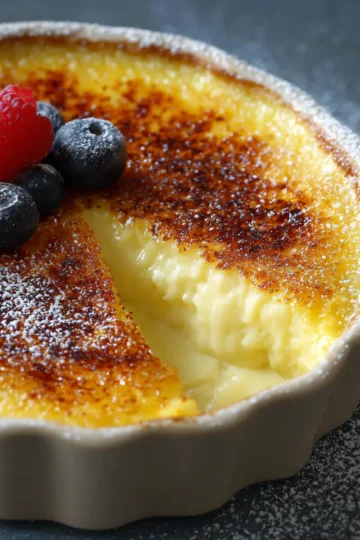 Classic Baked Custard