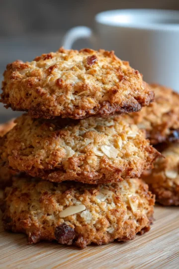 Cottage Cheese Vanilla Maple Breakfast Cookies