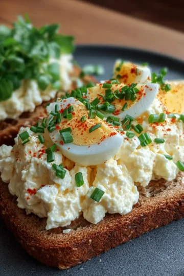 High Protein Cottage Cheese Egg Salad