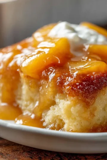 Southern-Style Tennessee Peach Pudding