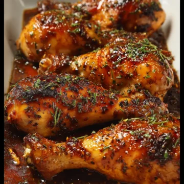 Baked Chicken Legs (with Best Marinade)