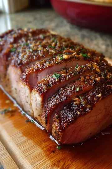 Polish “Schab” Roast (Beef Loin Version)