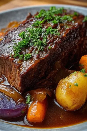 Traditional Sauerbraten (German Pot Roast)