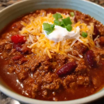 Wendy’s Copycat Chili