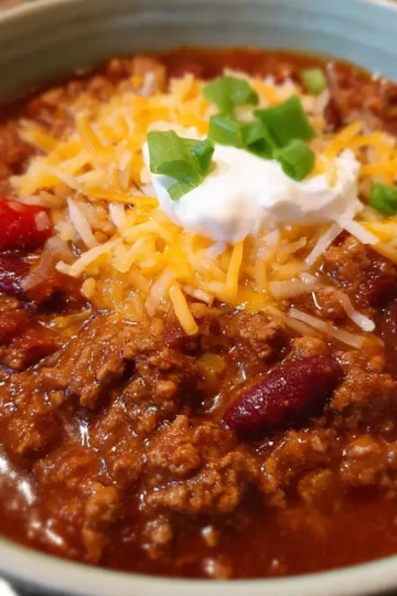 Wendy’s Copycat Chili