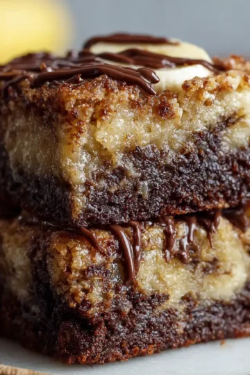 Banana Bread Brownies