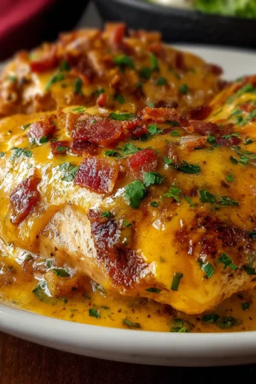 Texas Roadhouse Smothered Chicken with Jack Cheese