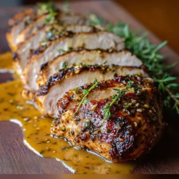 Maple Dijon Turkey Tenderloin