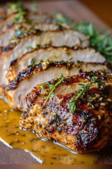 Maple Dijon Turkey Tenderloin