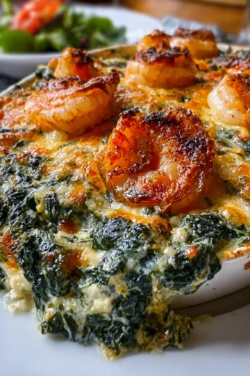 Ruth’s Chris Seafood Spinach Rockefeller
