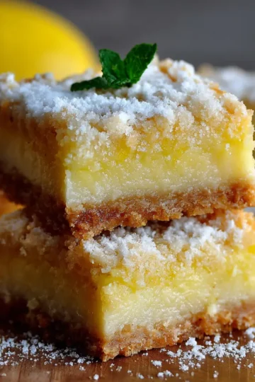 Lemon Drop Bars
